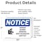 Signmission Danger Quarry Workings Deep Sign With Symbol, 10 in W x Rectangle, Vinyl Decal OS-2PACK-NS-D-710-L-10915 - alternate 3
